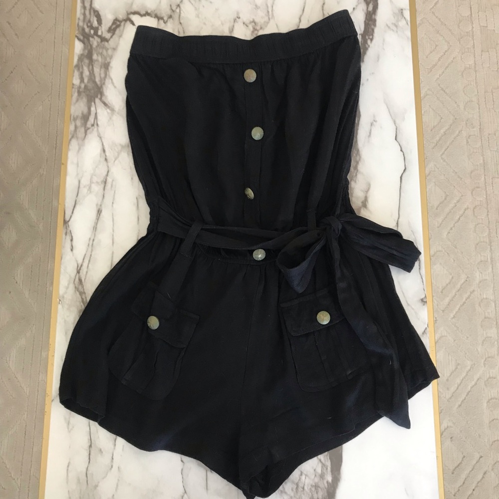 Forever 21 Black Romper